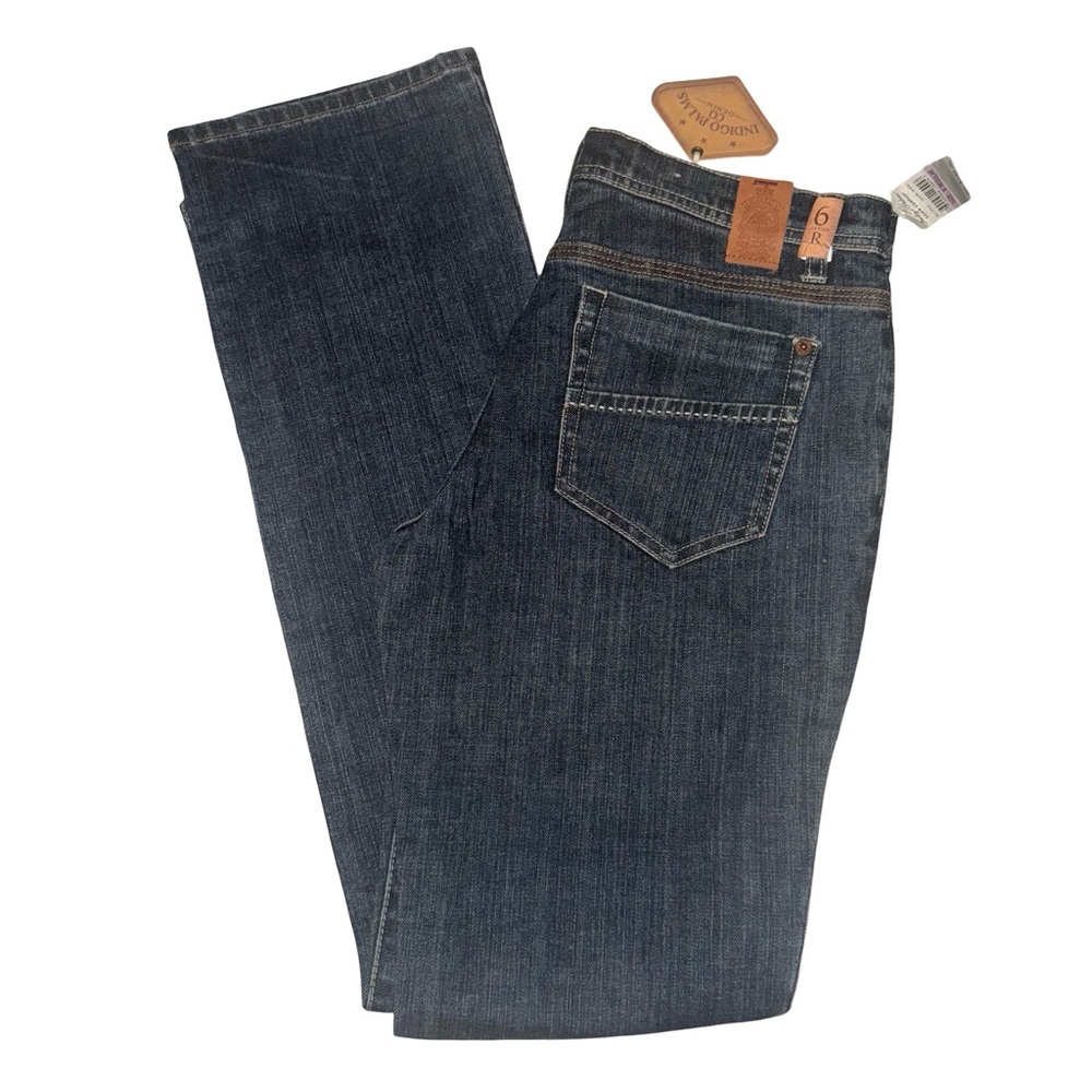 NWT Indigo Palms Dark Wash Gabbiano Jeans 6 Reg A Tommy Bahama Company‎